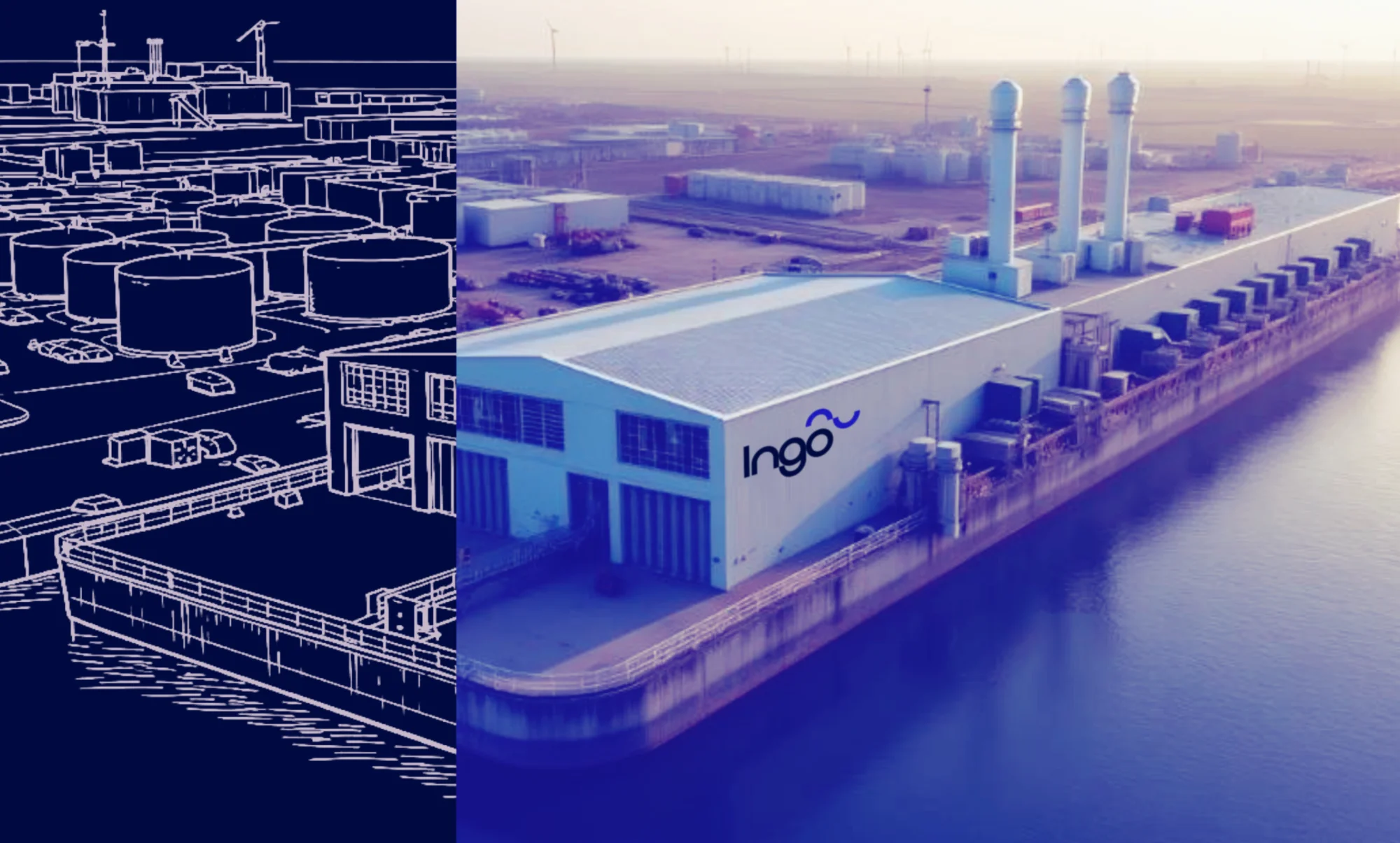 Barge power plant blueprint